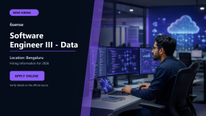 6sense hiring 2026 Software Engineer III - Data job in Bengaluru