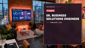 Airbnb Senior Business Solutions Engineer, BizTech official job information banner