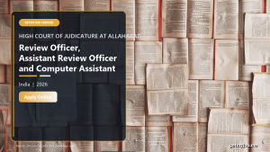 Allahabad High Court RO ARO Recruitment 2026 official job information banner