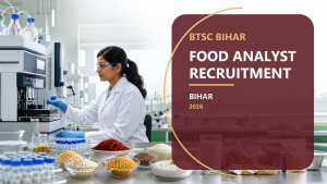 BTSC Food Analyst recruitment 2026 official job information banner