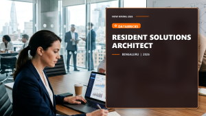 Databricks Resident Solutions Architect official job information banner
