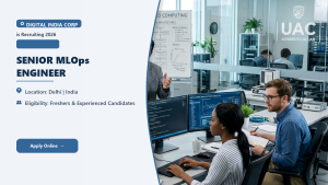 Digital India Corporation Senior MLOps Engineer official job information banner