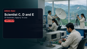 DRDO RAC Scientist Recruitment 2026 official job information banner