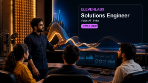 ElevenLabs Solutions Engineer official job information banner