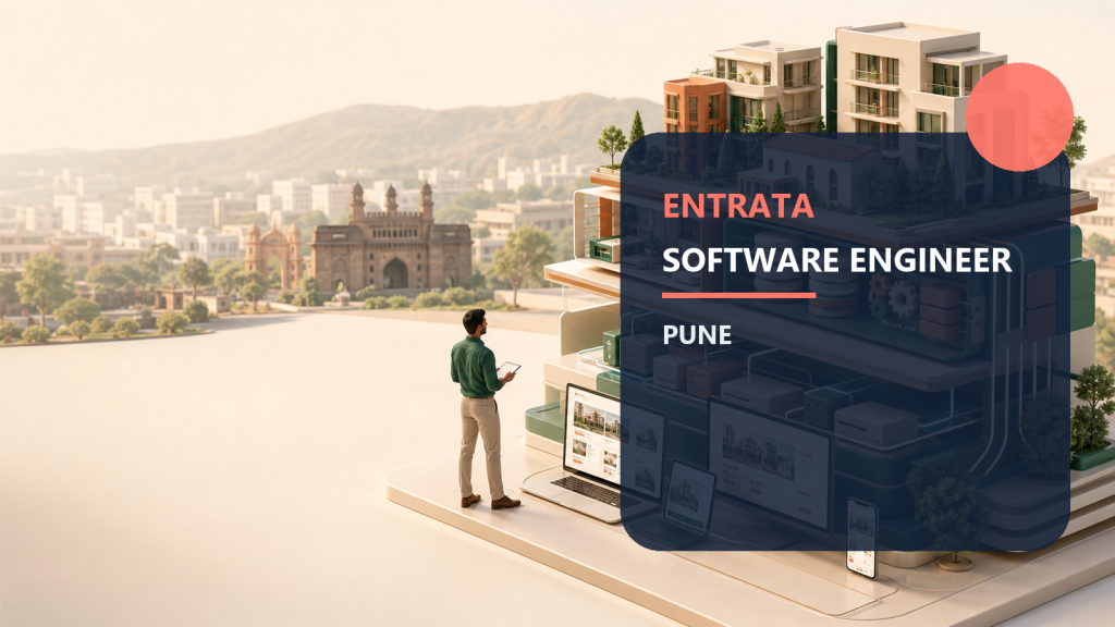 Entrata Software Engineer Pune official job information banner