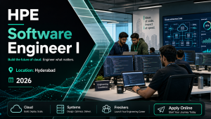 HPE hiring 2026 Software Engineer I jobs in Hyderabad