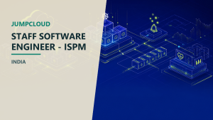 JumpCloud Staff Software Engineer ISPM India official job information banner