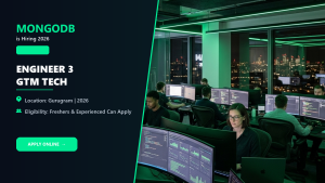 MongoDB Engineer 3 - GTM Tech official job information banner