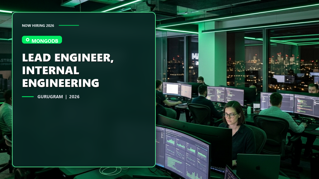 MongoDB Lead Engineer, Internal Engineering official job information banner