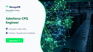 MongoDB Salesforce CPQ Engineer official job information banner