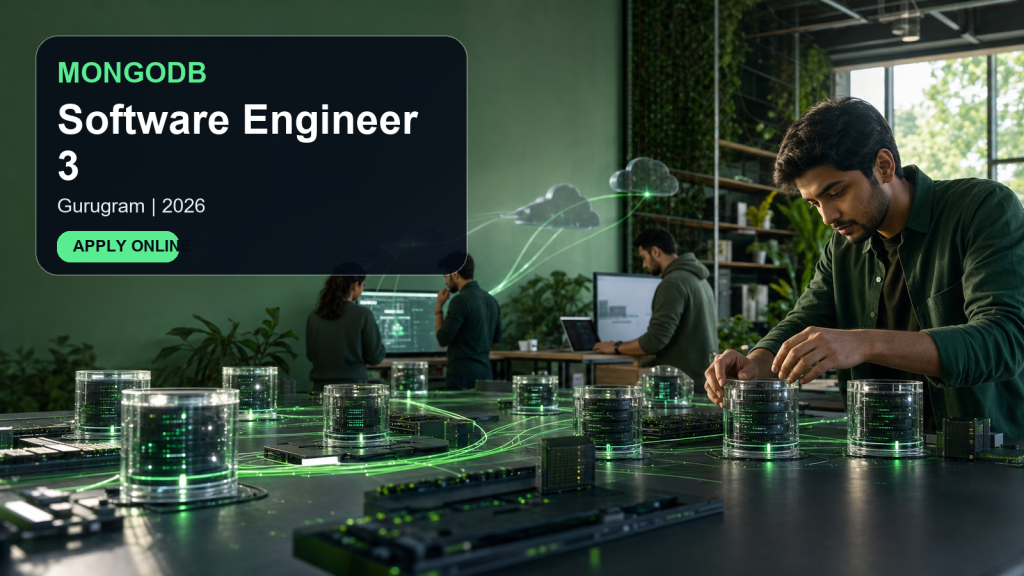 MongoDB Software Engineer 3 official job information banner