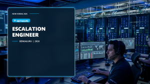 Netskope Escalation Engineer official job information banner