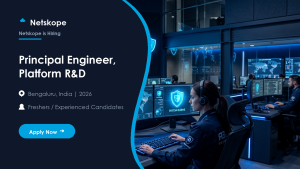 Netskope Principal Engineer, Platform R&D official job information banner