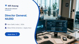 NITI Aayog NILERD Director General DG official job information banner