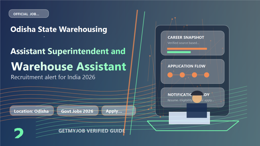 Odisha State Warehousing Corporation Assistant Superintendent and Warehouse Assistant jobs 2026 in Odisha generated featured image