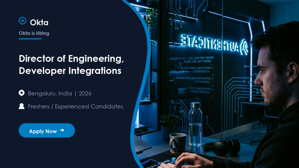 Okta Director of Engineering, Developer Integrations (Auth0) official job information banner
