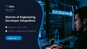 Okta Director of Engineering, Developer Integrations (Auth0) official job information banner