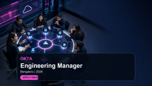 Okta Engineering Manager official job information banner