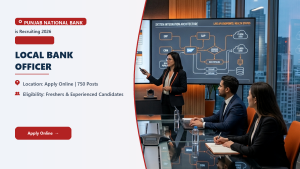 PNB Local Bank Officer official job information banner