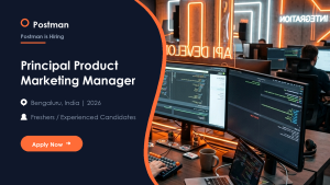 Postman Principal Product Marketing Manager, India official job information banner