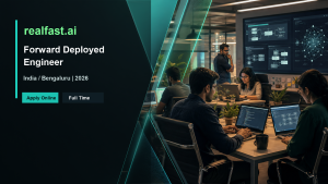 realfast.ai hiring 2026 Forward Deployed Engineer jobs in Bengaluru and India