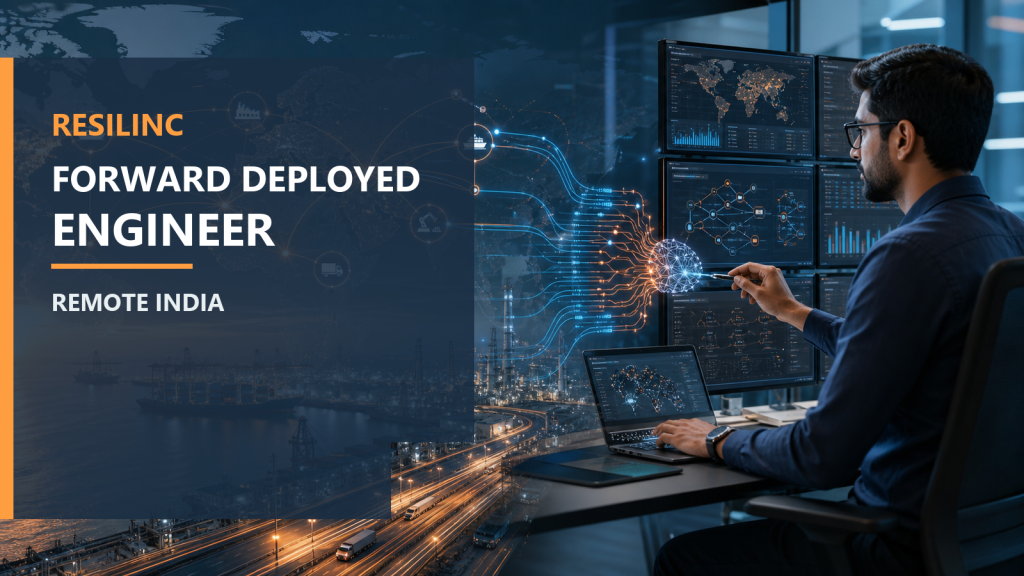Resilinc Forward Deployed Engineer India official job information banner