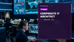Rubrik Corporate IT Architect official job information banner