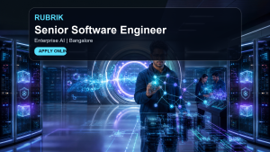 Rubrik Senior Software Engineer, Enterprise AI official job information banner