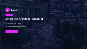 Rubrik Enterprise Architect - Global IT official job information banner