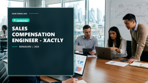 Samsara Sales Compensation Engineer - Xactly official job information banner