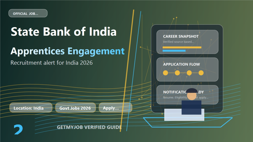 State Bank of India Apprentices Engagement jobs 2026 across India generated featured image