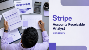 Stripe Accounts Receivable Analyst official job information banner