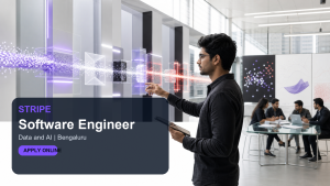 Stripe Software Engineer, Data and AI official job information banner