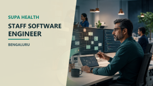 Supa Health Staff Software Engineer Bengaluru official job information banner