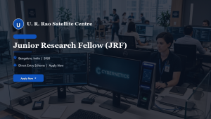 URSC ISRO JRF official job information banner