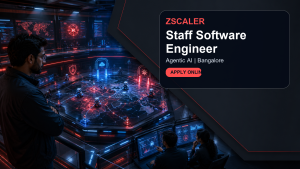 Zscaler Staff Software Development Engineer, Agentic AI official job information banner
