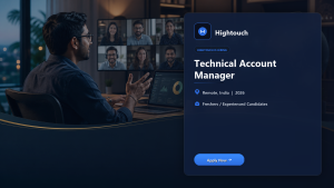 Hightouch Technical Account Manager official job information banner